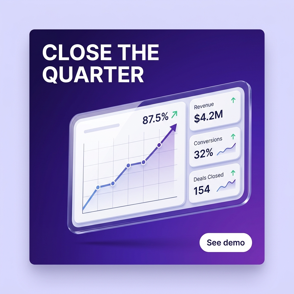 Seasonal — SaaS analytics ad