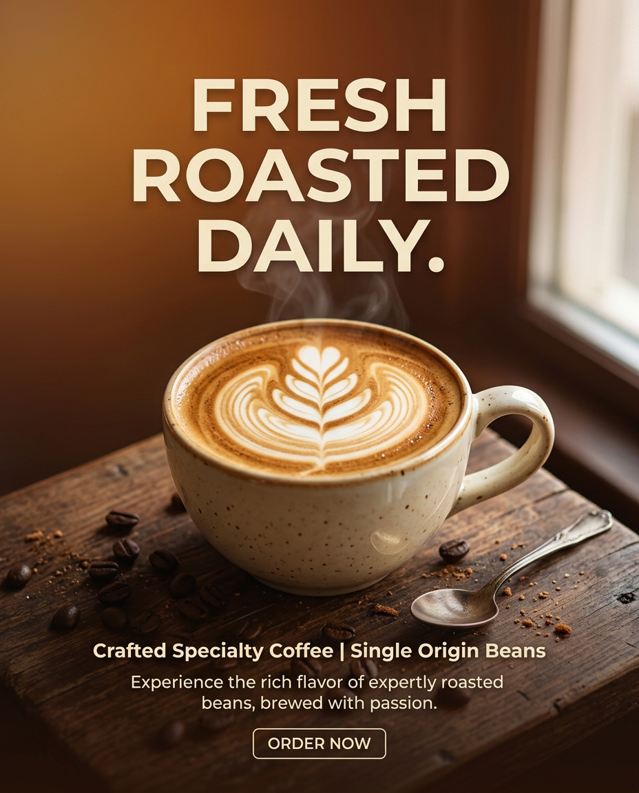 Fresh roasted daily.